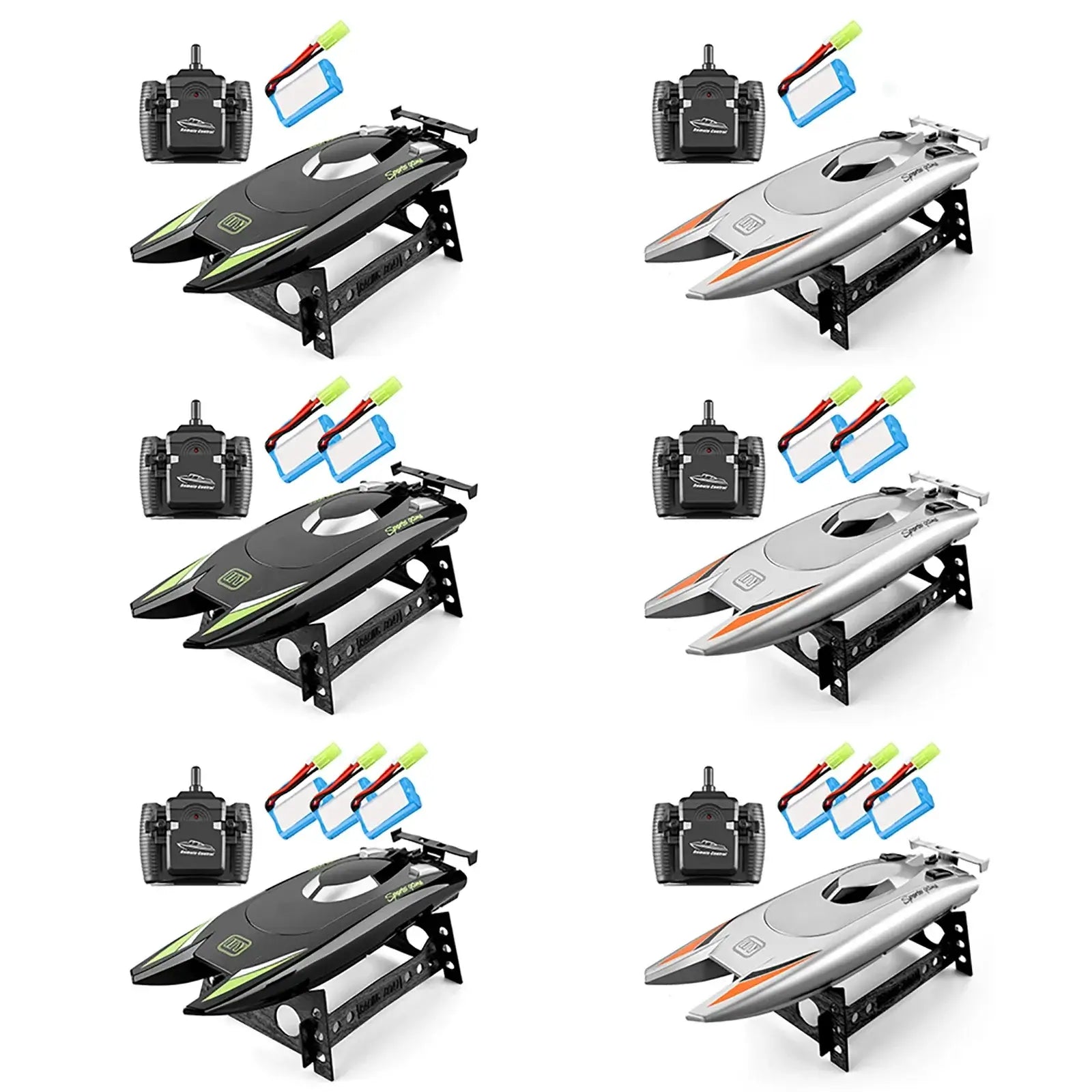 RC Speed Boat Electric Remote Control Racing Ship 25km/h Dual Motor Sportsman Specialty Products