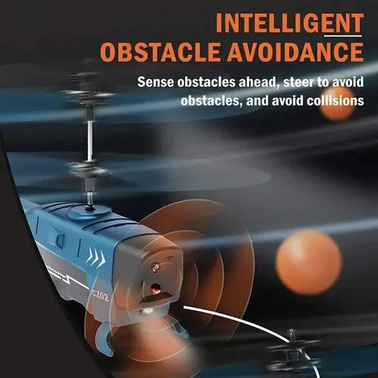RC Helicopter 2.4Ghz 3.5H Obstacle Avoidance Anti-collision with intelligent obstacle detection feature.