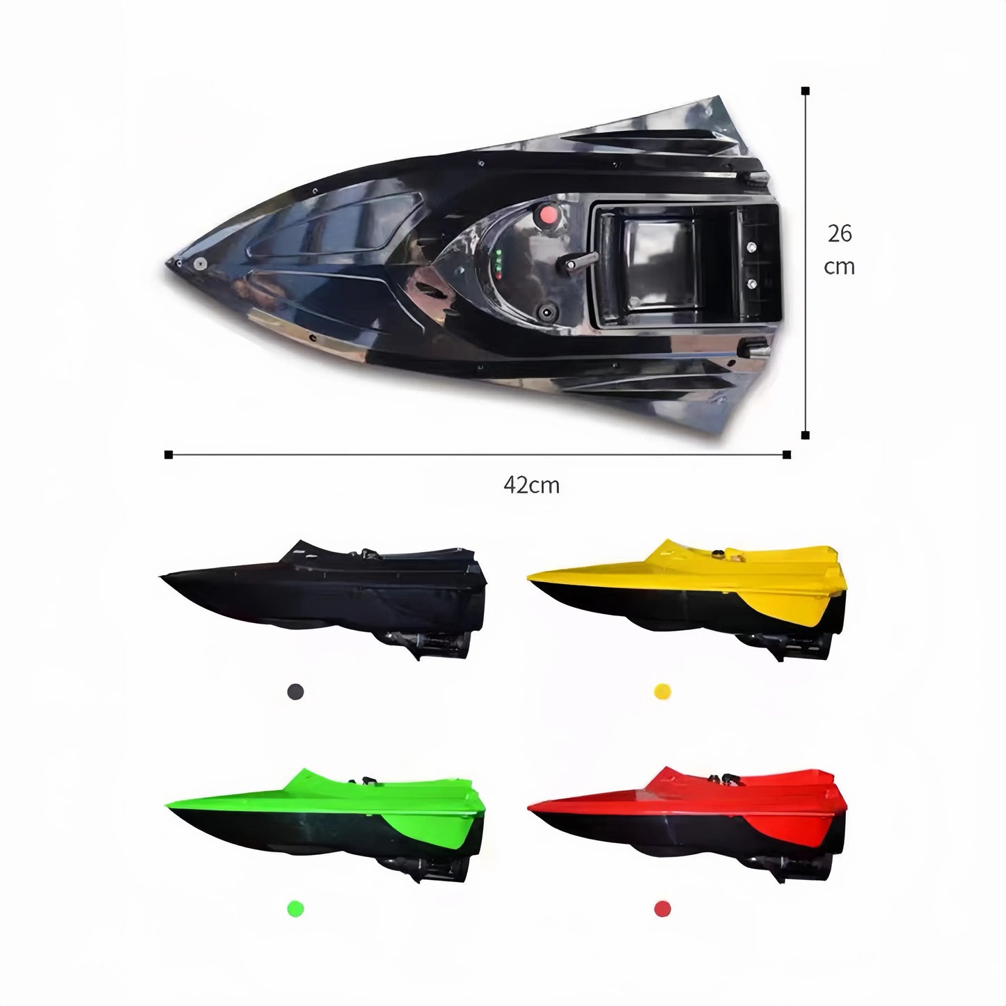 MBLN Fishing Bait Speedboat 500m/1640ft Anti-interference Sportsman Specialty Products
