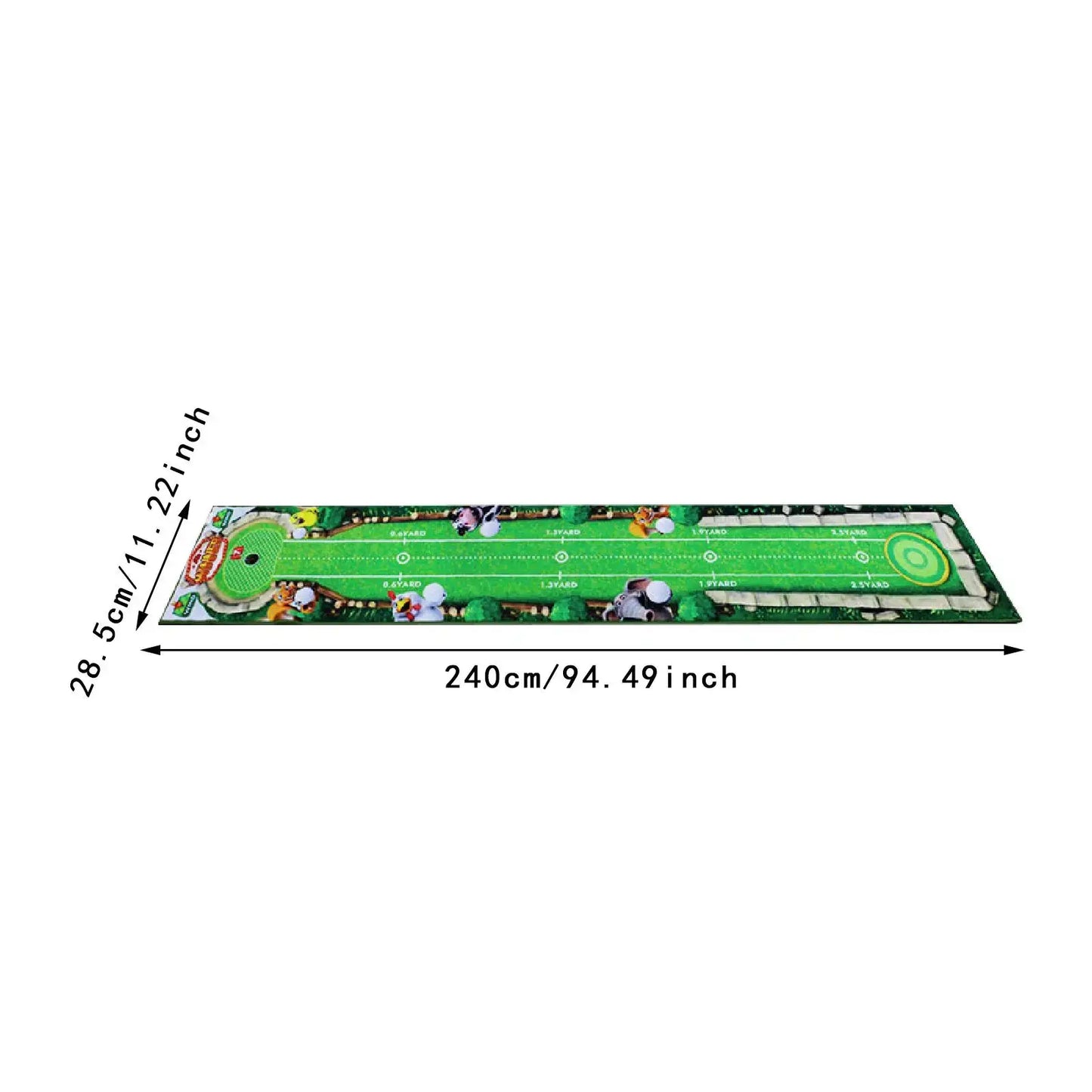 Golf Putting Mat Gift for Golfer Golfing Accessory Sportsman Specialty Products