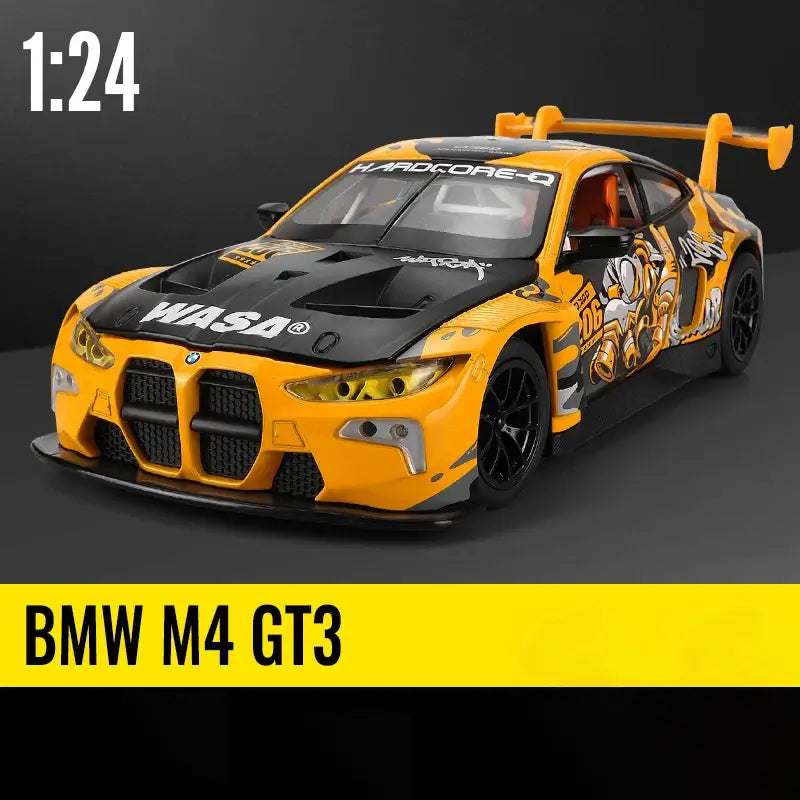 NEW 1:24 BMW M4 GT3 Red Bull M6 BMW CSL Alloy Car Sportsman Specialty Products