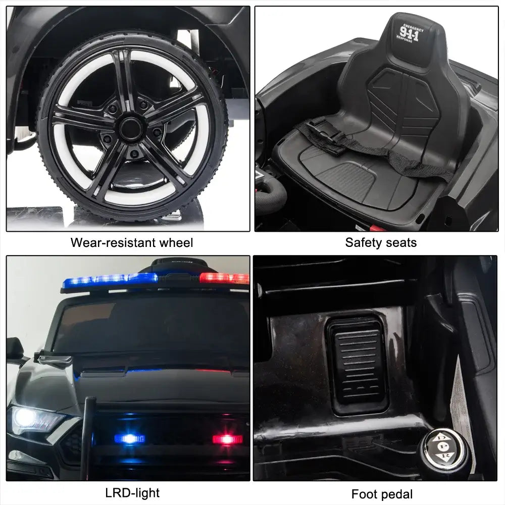 12V Kids Ride On Car ,Police sports car,2.4GHZ Sportsman Specialty Products