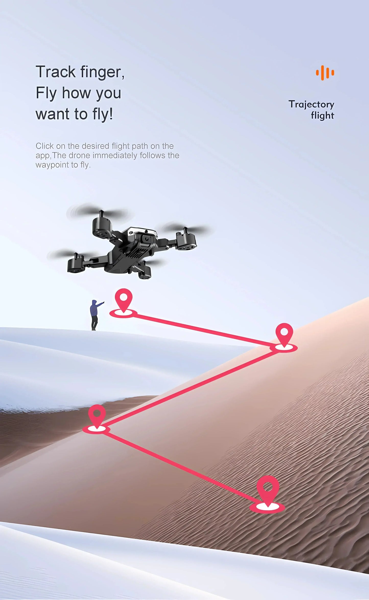 QJ S6/G6 GPS Drone 4K Professional HD Camera Foldable Quadcopter