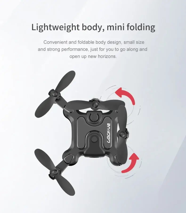 Xiaomi V2 Mini Drone Professional 8k Hd Camera 5g Wifi Fpv Air Pressure Sportsman Specialty Products