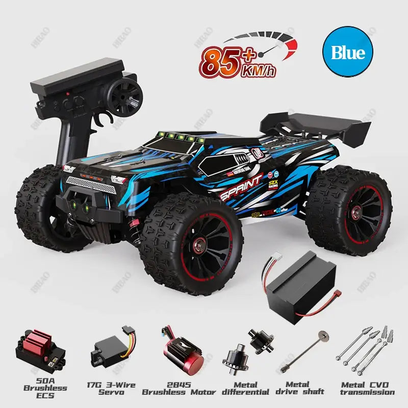 85KM/H Super Brushless 50KM/H Brushed 4WD 1:16 RC Car Sportsman Specialty Products