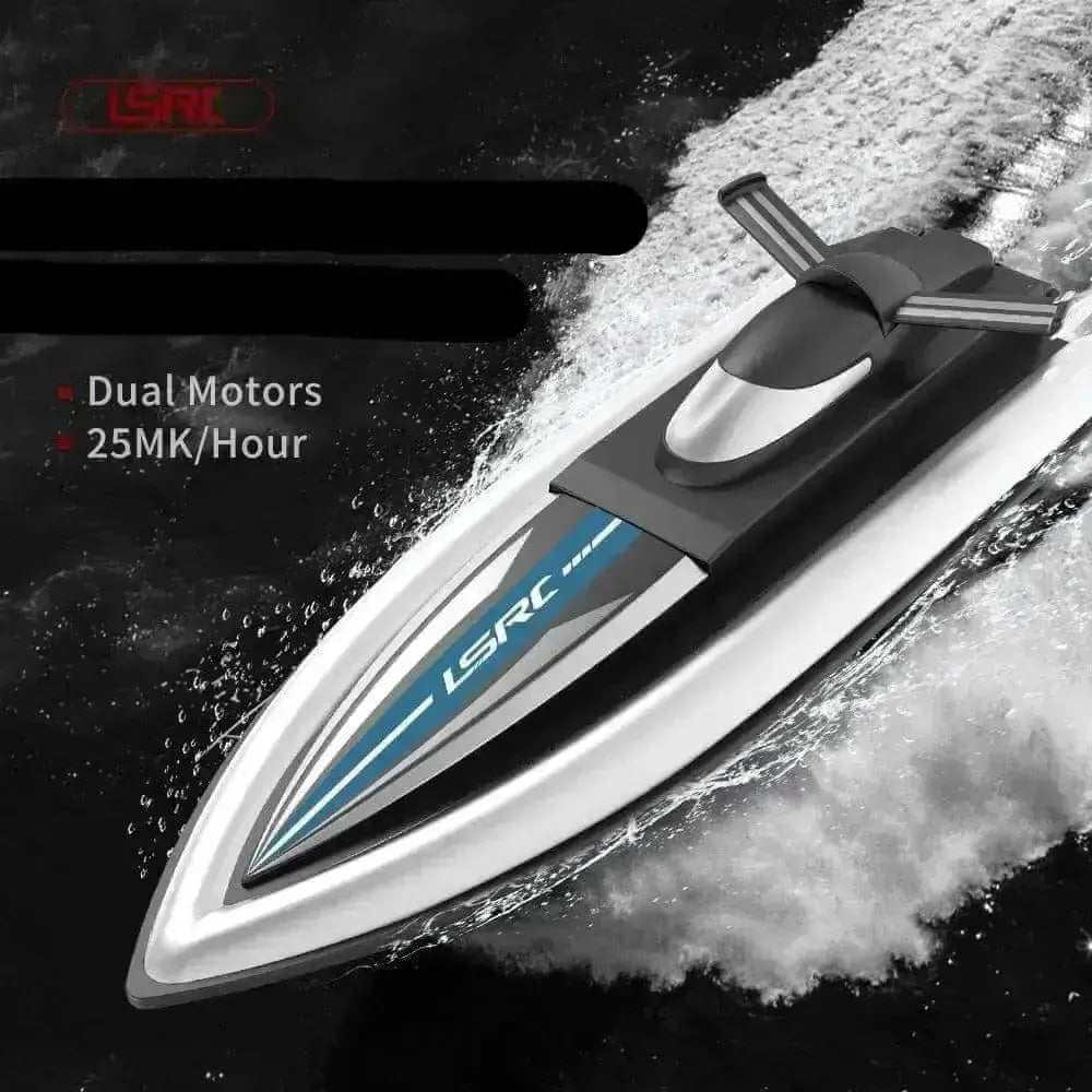 High Speed Racing Speedboat Waterproof Rechargeable - Sportsman Specialty Products