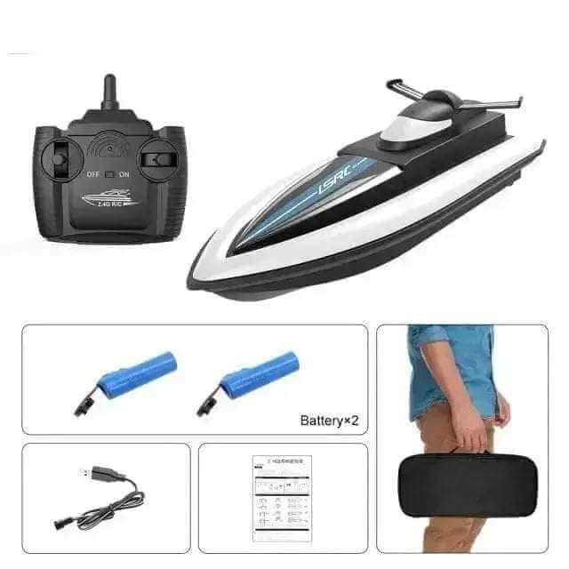 High Speed Racing Speedboat Waterproof Rechargeable - Sportsman Specialty Products