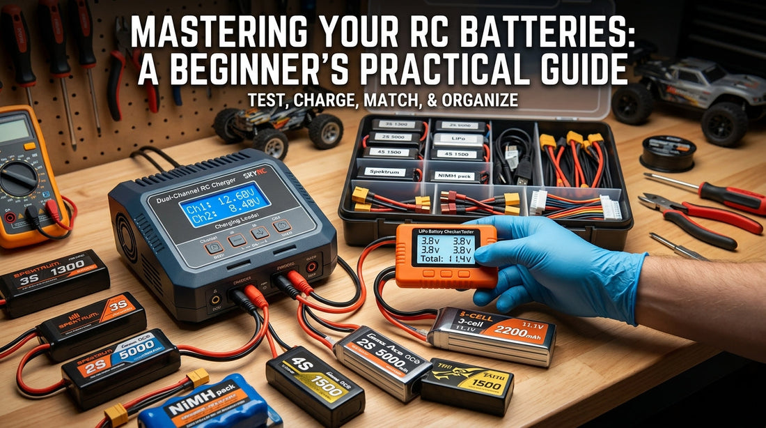 The Complete Guide to RC Batteries, Testers, and Chargers - RC Batteries