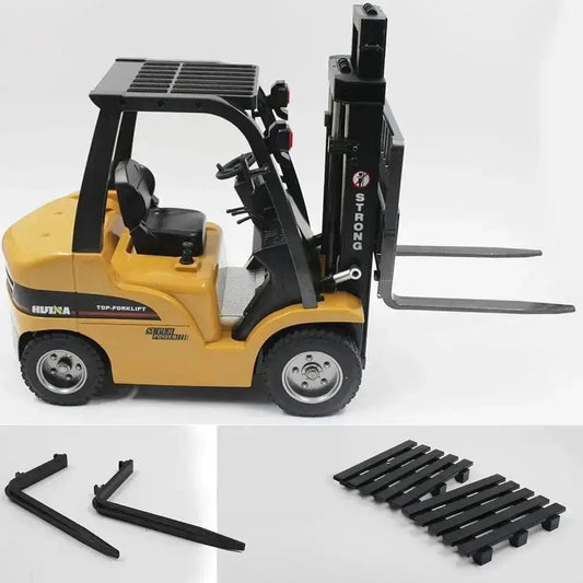 RC Forklift Truck Crane Construction HUINA 1577 1/10 8CH Truck - Sportsman Specialty Products