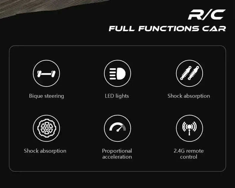 116 RC car remote control buggy for kids outdoor racing
