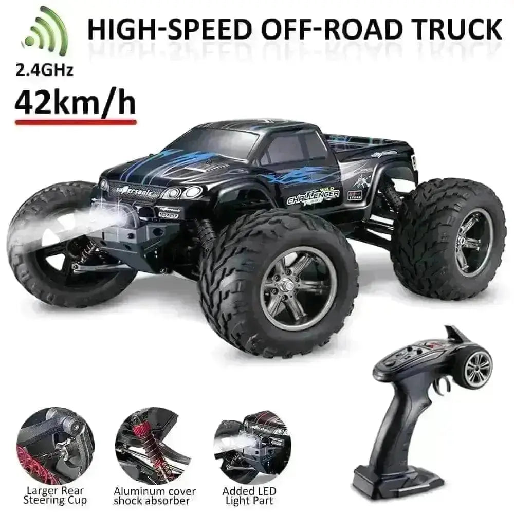 RC Car X 9115 2.4G 1/12 Scale Racing Cars Car Supersonic Truck Off-Road - Sportsman Specialty Products
