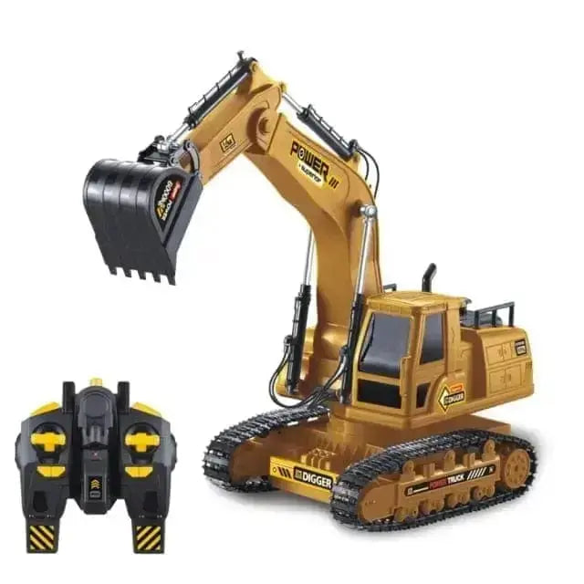 Caterpillar Tractor Construction Excavator Machine Model 1/18 2.4G - Sportsman Specialty Products