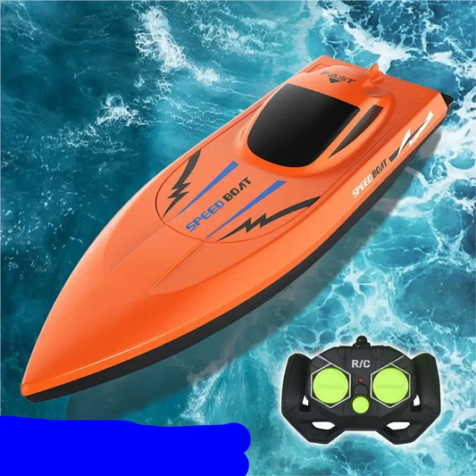 2.4G remote control speed boat for kids on water