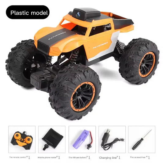 4WD RC kid Toy HD Videography WIFI 1:18 Camera off-road Drift Climbing 2.4G Voiture SUV high-speed Remote Control d'escalade Car Sportsman Specialty Products