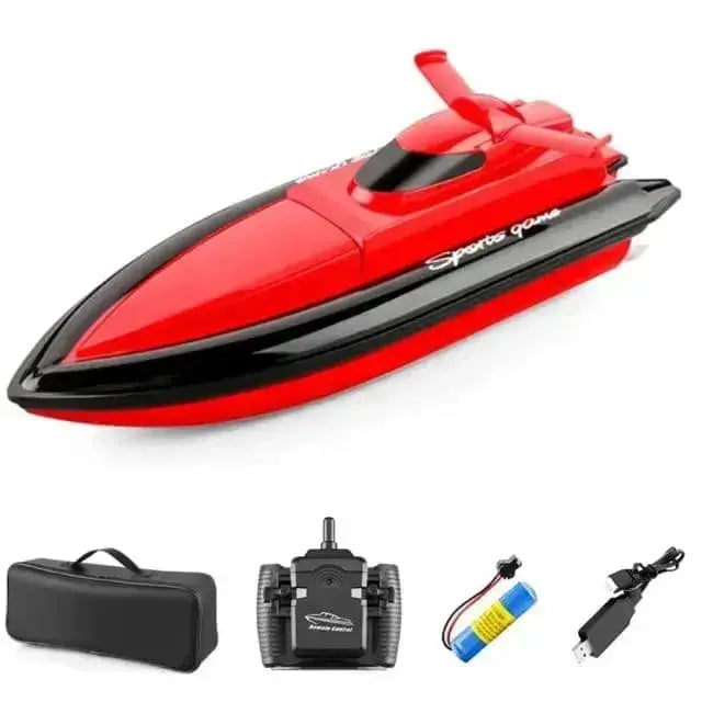 800 High Speed 4Channels 2.4G Waterproof RC speedboat - Sportsman Specialty Products