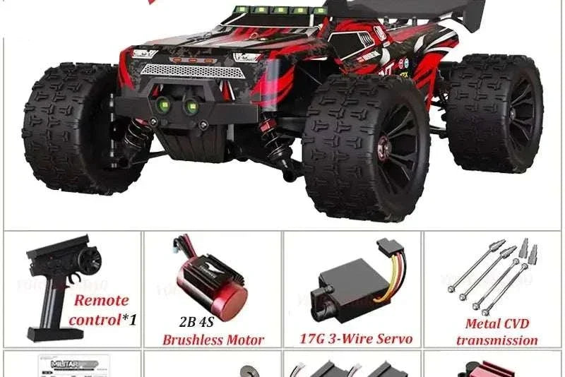 85 kmh brushless four-wheel drive RC car 9522PRO