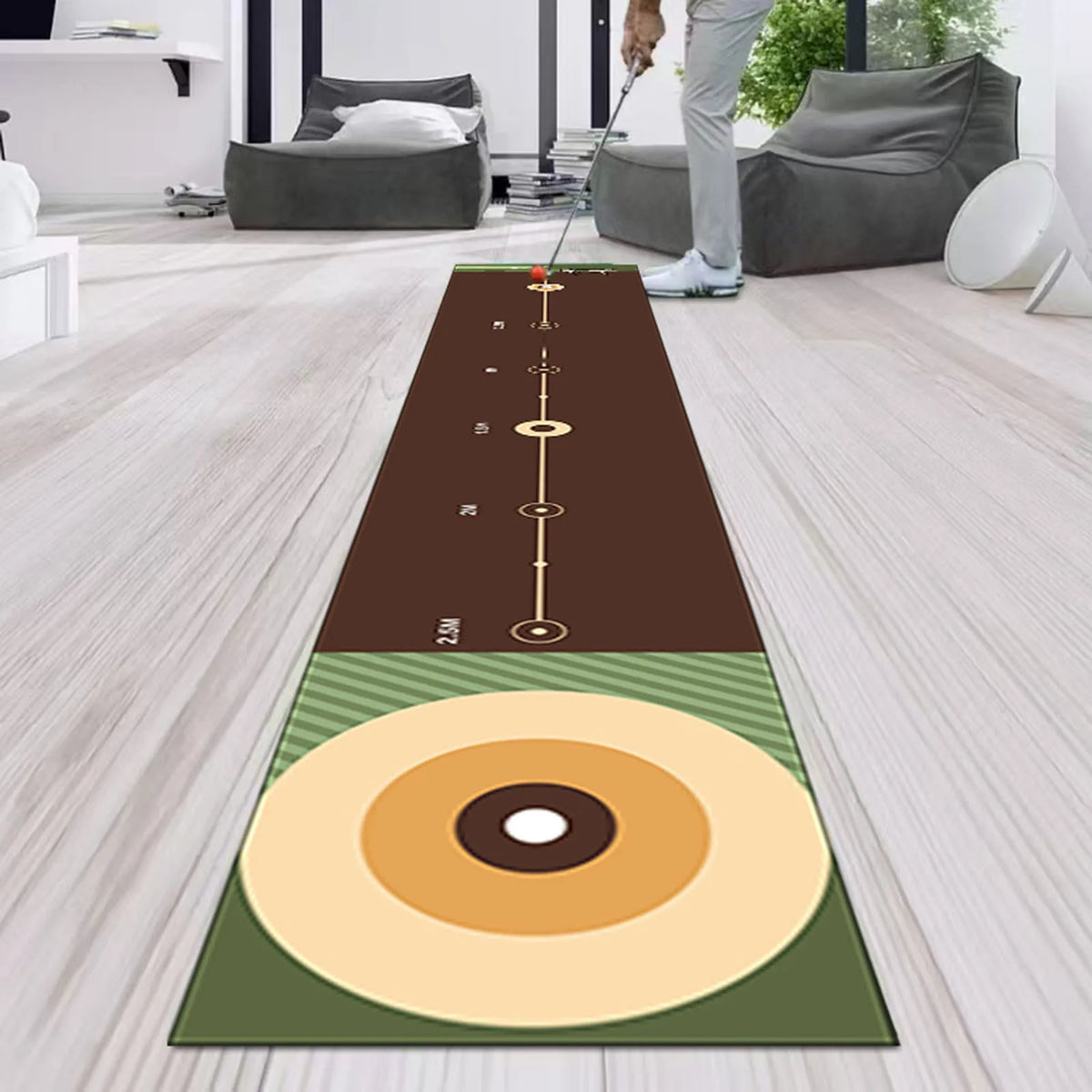 Golf Putting Mat Gift for Golfer Golfing Accessory