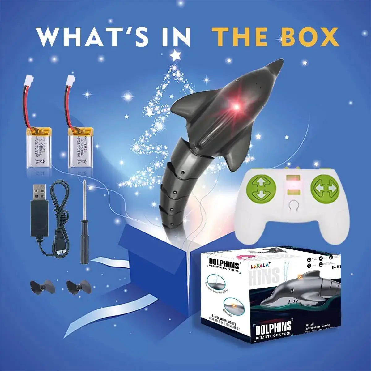 Remote Control Dolphin Toy 2.4G High Simulation Dolphin Sportsman Specialty Products