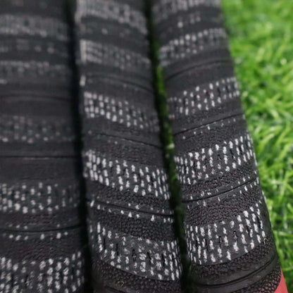 Close-up of Golf rubber grip, featuring non-slip, wear-resistant texture for enhanced performance on the course.