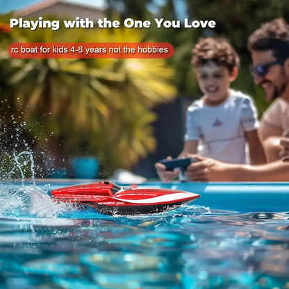 360° Rotating Fast RC Boat - Pool and Lake RC Boats Sportsman Specialty Products