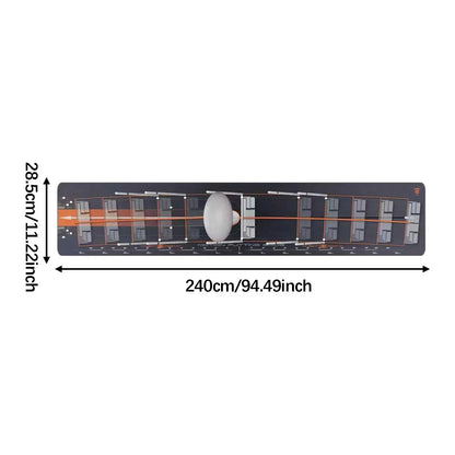 Golf Putting Mat Gift for Golfer with dimensions 240cm x 28.5cm for indoor putting practice.
