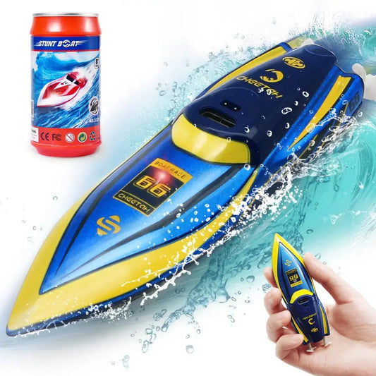 360° Rotating Fast RC Boat - Pool and Lake RC Boats Sportsman Specialty Products