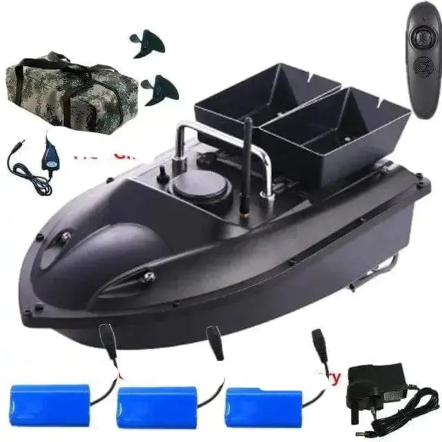 Bait Boat Double hopper Boat Double Motor Fixed Automatic Feed - Sportsman Specialty Products