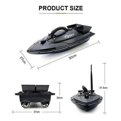 Bait Boat Flytec 2011-5 Fish Finder 1.5kg Loading 500m RC Fishing - Sportsman Specialty Products