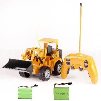 Bulldozer Construction Excavator 8071E Electric Toy drilling Truck Crane - Sportsman Specialty Products
