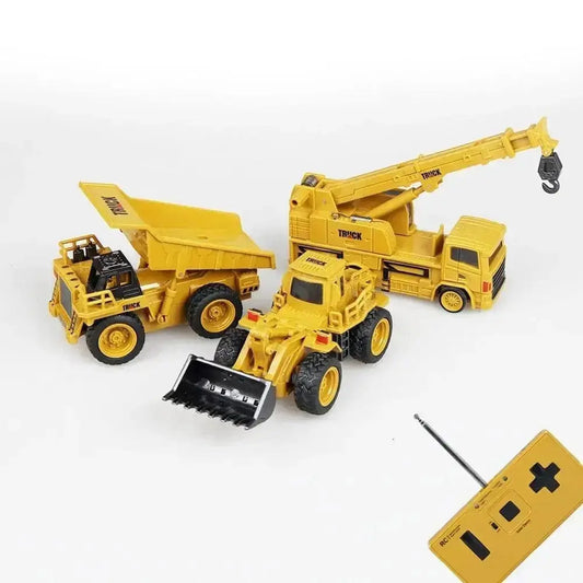 Bulldozer Loader Excavator Construction Mini With box 2.4G Tractor - Sportsman Specialty Products