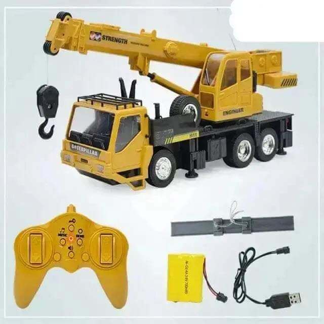 Crane Dump Truck Construction Engineering Vehicle Toys Mixing Model - Sportsman Specialty Products