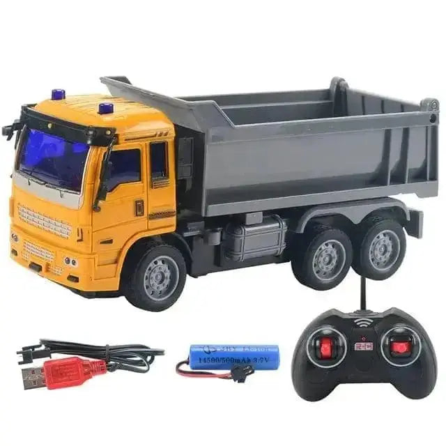 Crane Dump Truck Construction Engineering Vehicle Toys Mixing Model - Sportsman Specialty Products
