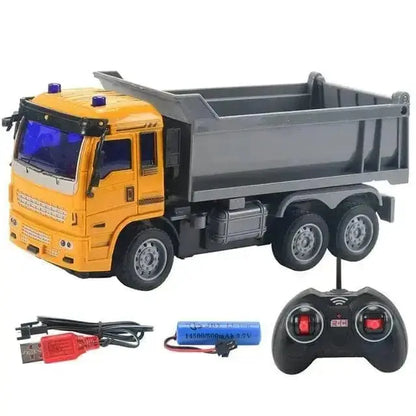 Crane Dump Truck Construction Engineering Vehicle Toys Mixing Model - Sportsman Specialty Products