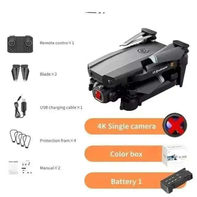 Drone Mini XT6 4k HD Camera Visual Positioning 1080P WiFi FPV - Sportsman Specialty Products