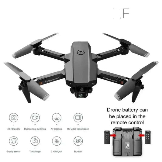 Drone Mini XT6 4k HD Camera Visual Positioning 1080P WiFi FPV - Sportsman Specialty Products