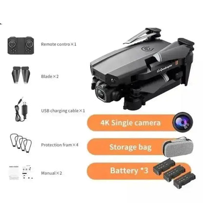 Drone Mini XT6 4k HD Camera Visual Positioning 1080P WiFi FPV - Sportsman Specialty Products