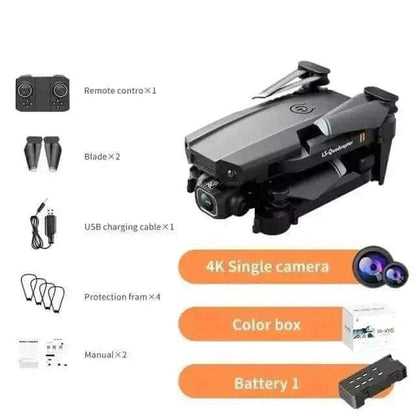 Drone Mini XT6 4k HD Camera Visual Positioning 1080P WiFi FPV - Sportsman Specialty Products