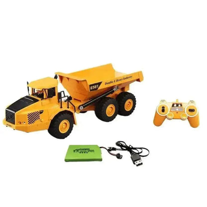 Dump Truck Model 2.4Ghz RC Construction Vehicle - Sportsman Specialty Products