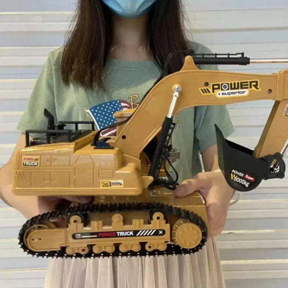 Excavator Caterpillar Tractor Construction Engineering Building Construction Toys - Sportsman Specialty Products