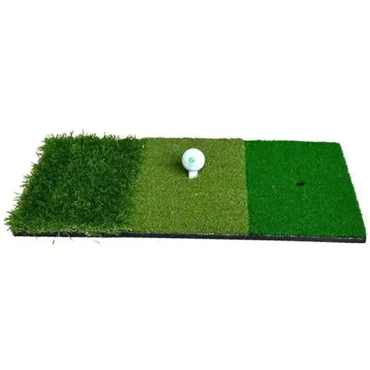 Golf Mat 12''x24''Golf Hitting Mat Indoor Outdoor Tri-Turf  with Tees Hole - Sportsman Specialty Products