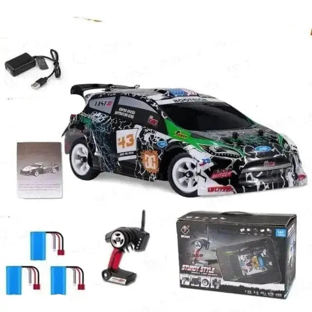 RC Car 1/28 K969 K989 284131 Off road Race Car 30KM/H - Sportsman Specialty Products