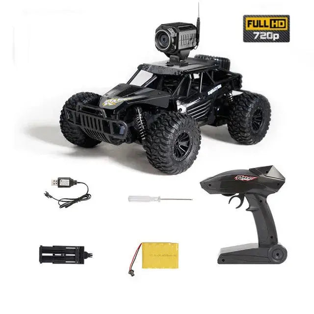 720P HD Video Remote Control Car 1:12 4WD Radio Rc Cars For Adults  25km/H Wifi Fpv High-speed Remote Control Off-road Vehicle Sportsman Specialty Products