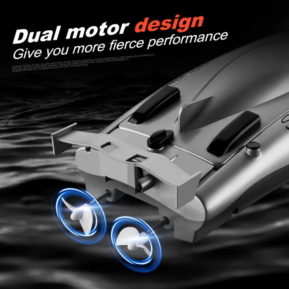 RC Boat High Speed 30 Km/h Speedboat Dual Motor