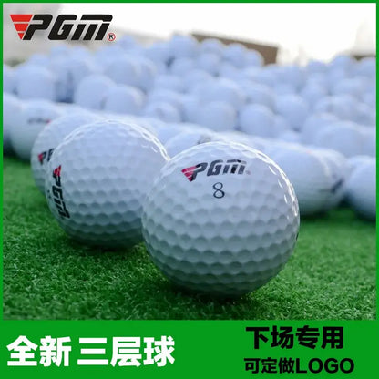 PGM White golf ball Three-layer game ball with LOGO Sportsman Specialty Products