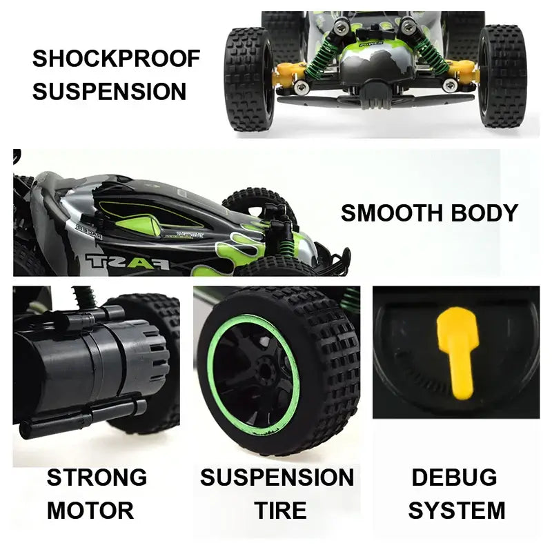 Sinovan RC Car 20km/h High Speed Car Radio Controlled Machine Sportsman Specialty Products
