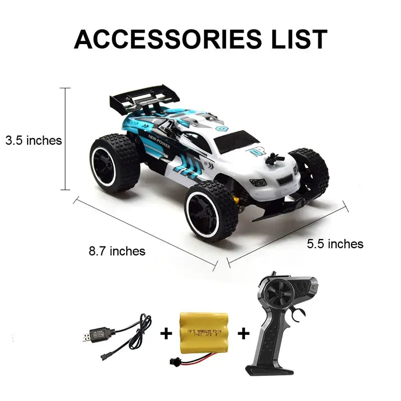 Sinovan RC Car 20km/h High Speed Car Radio Controlled Machine Sportsman Specialty Products