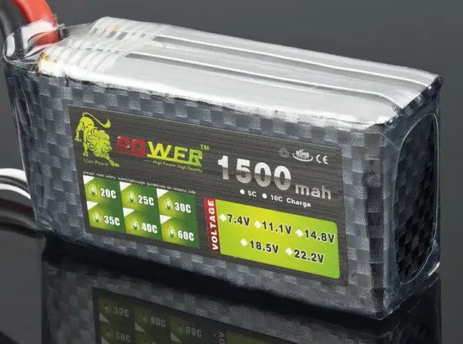 11.1V 5200mah Rechargeable Battery for RC Drone Cars Airplane, high-power and high-quality battery.