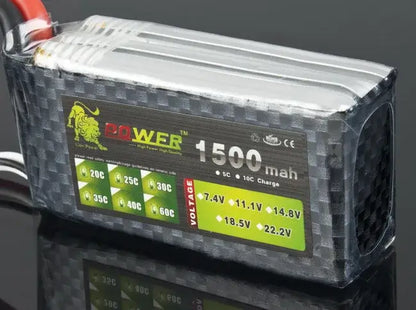 11.1V 5200mah Rechargeable Battery for RC Drone Cars Airplane, high-power and high-quality battery.