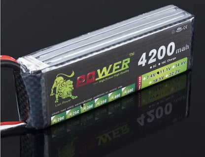 11.1V 5200mah Rechargeable Battery for RC Drone Cars Airplane, high-power and high-quality battery.