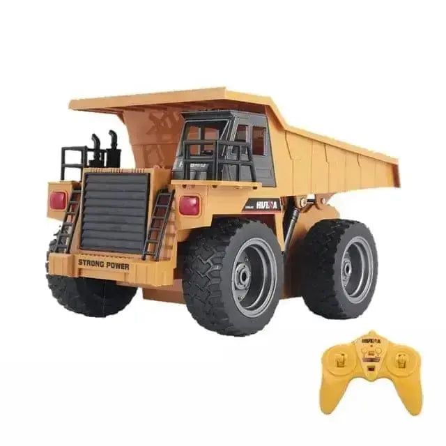 Mine Vehicle Construction Huina 1:18 RC Truck 4 Wheel Driver - Sportsman Specialty Products